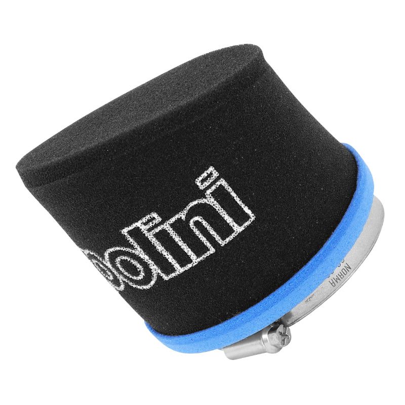 POLINI BLUE AIR BOX AIR FILTER FOR PIAGGIO 125 VESPA PX RIGHT MOUNTING DIAM 55 mm BLUE-BLACK (203.0169)