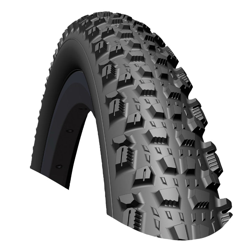 PNEU VTT 29 X 2.25 RUBENA KRATOS NOIR TUBELESS READY TS (57-622) - TERRAIN SEC ET ROCAILLEUX, TRACTION MAXIMALE (OFFRE LIMITEE)