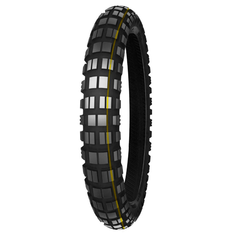 MOTORCYCLE TIRE 19'' 110-80-19 MITAS ENDURO TRAIL XT M+S FRONT 59T TL (TRAIL OFF ROAD DAKAR YELLOW)