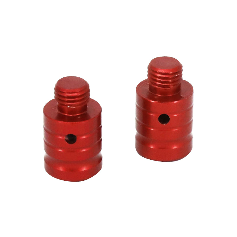 MOTORFIETSSPIEGEL SHUTTER-PLUG VOOR YAMAHA 700 MT-07 ROOD GEANODISEERD ALU -AVOC-