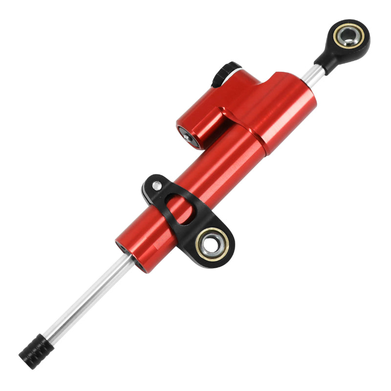 MOTORCYCLE STEERING DAMPER FOR YAMAHA 700 MT-07 ALU ANODIZED RED -AVOC-