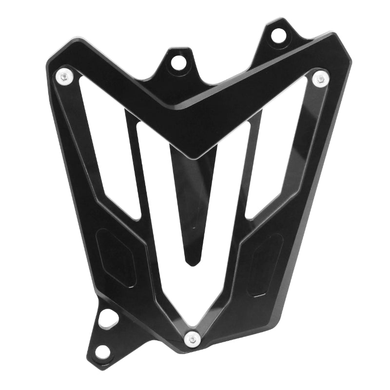 PROTEGE-CACHE PIGNON POUR YAMAHA 700 MT-07 ALU CNC ANODISE NOIR  -AVOC-