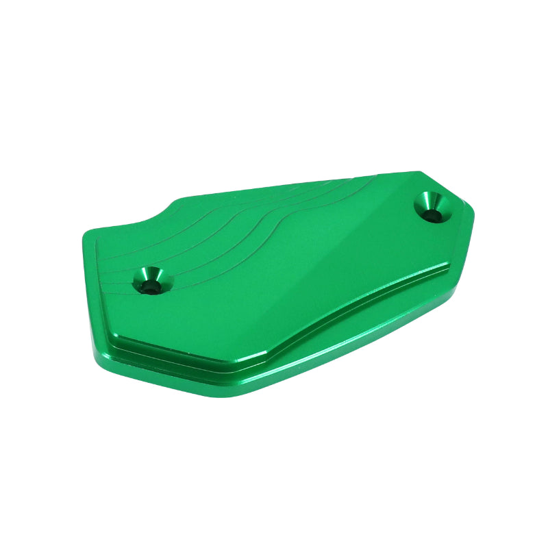 COUVERCLE DE MAITRE CYLINDRE DE FREIN MOTO POUR KAWASAKI 900 Z900 ALU CNC ANODISE VERT  -AVOC-