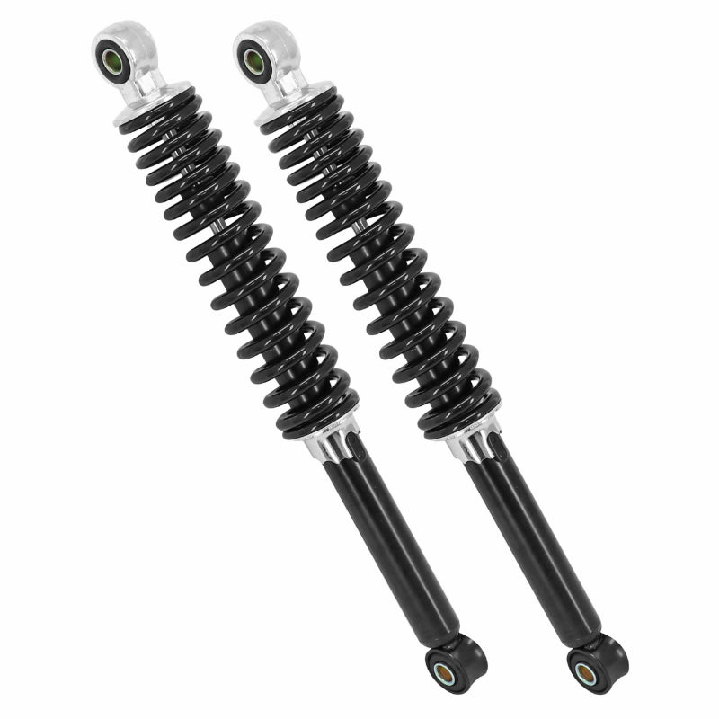 BLACK ADJUSTABLE CYCLO SHOCK ABSORBER (360 mm AXLE DISTANCE) (PAIR) -P2R SELECTION-