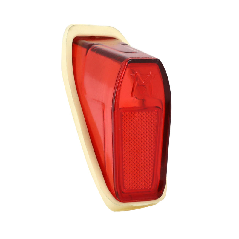 CABOCHON FEU ARRIERE CYCLO ADAPTABLE MBK-MOTOBECANE ROUGE  -SELECTION P2R-