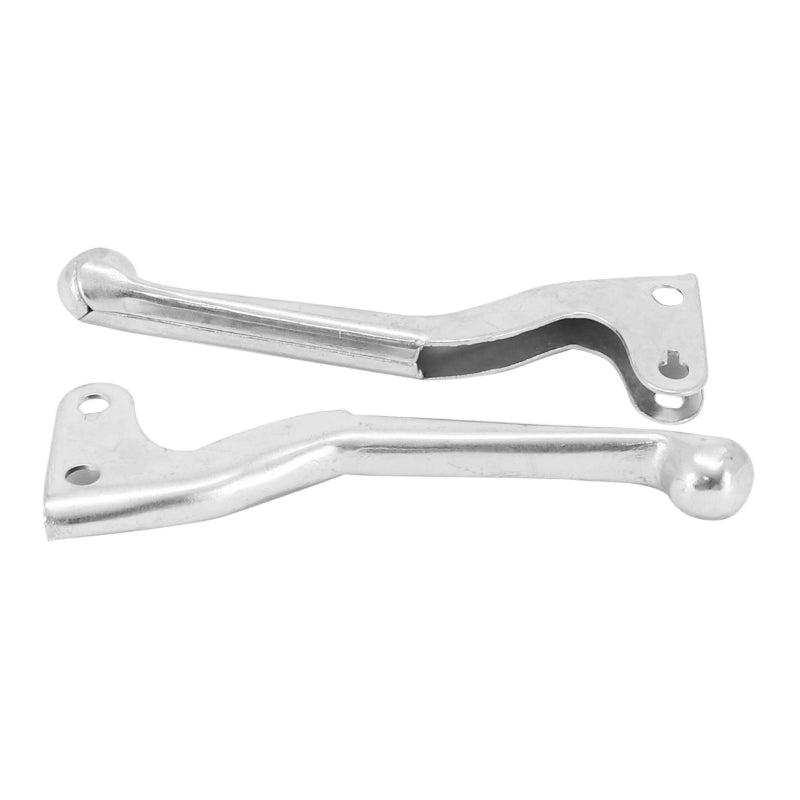 LEVIER DE FREIN CYCLO ALU POUR MBK 41, 51, 88 CHROME (PAIRE)  -SELECTION P2R-