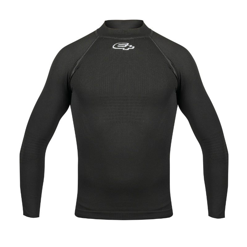 GIST LONG SLEEVE UNDERWEAR BLACK SM -0036