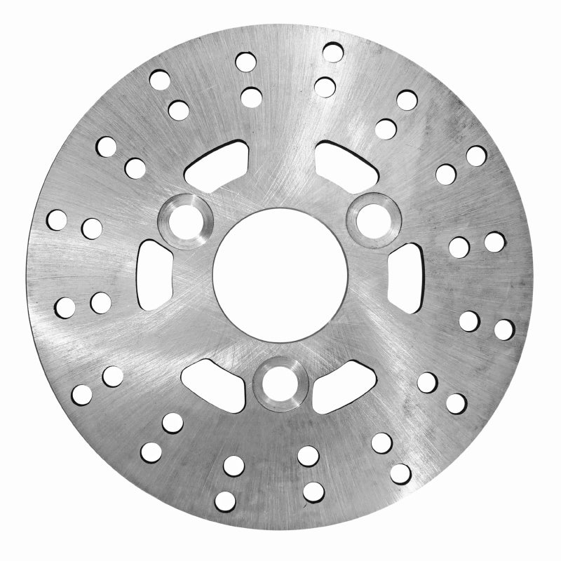 BRAKE DISC ADAPTABLE MBK 50 BOOSTER 1990+1998 FRONT - YAMAHA 50 BWS 1990+1998 FRONT - PEUGEOT 50 LUDIX SNAKE 2004+FRONT, V-CLIC FRONT - PIAGGIO 50 ZIP (EXT 155mm - INT 40mm - 3 HOLES) -P2R-