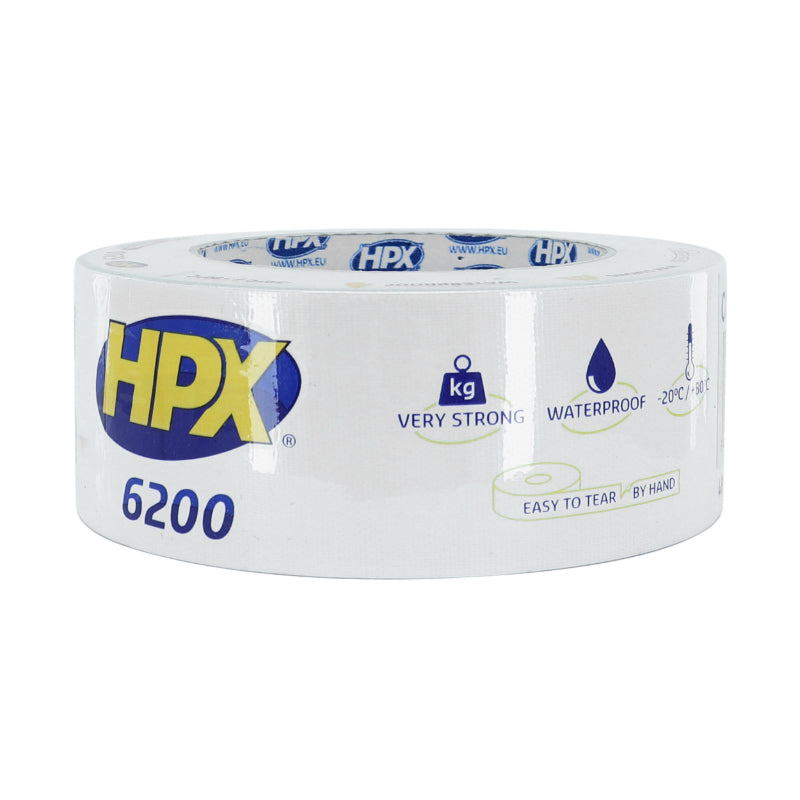 HPX CANVAS KLEEFBAND 6200 WIT 48mm x 25M