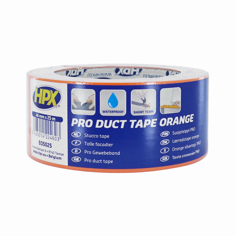 HPX ORANJE CANVAS KLEEFBAND 48mm x 25M