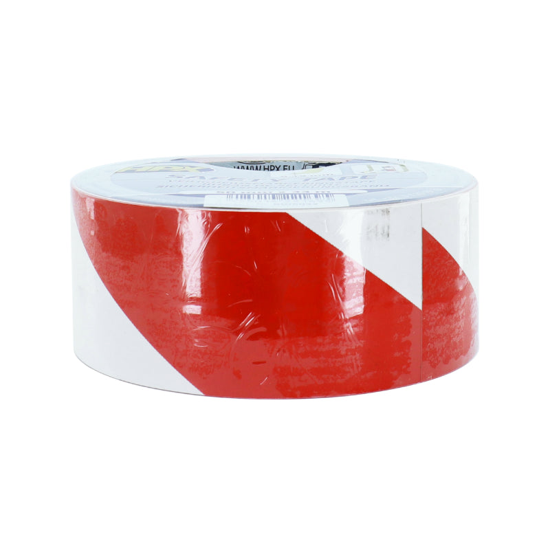 RUBAN ADHESIF DE SECURITE HPX BLANC-ROUGE 50 mm x 33 M