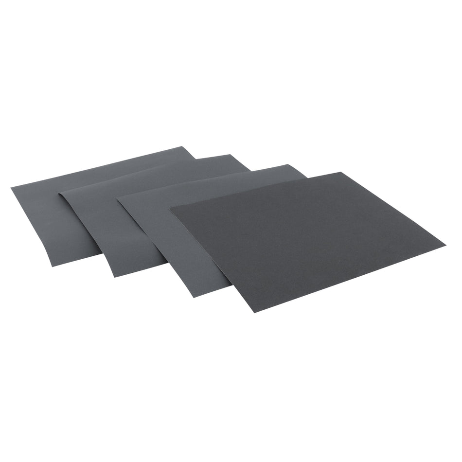 PAPIER A PONCER HPX  P240 x1,P400 x2,P600 x1 (230mm x 280mm) (LOT DE 4 FEUILLES)