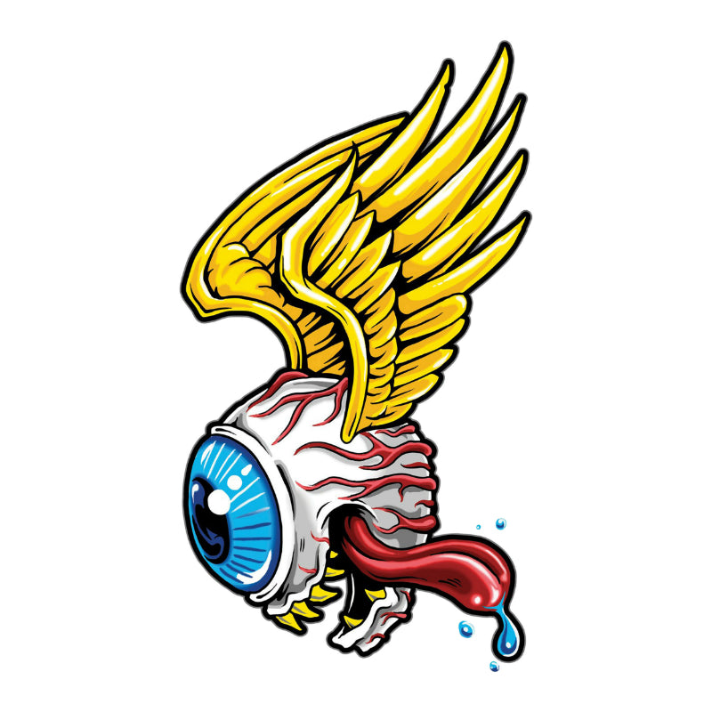 STICKER-STICKER LETHAL THREAT MINI MOTOR MONSTER EYEBALL (60x80mm)