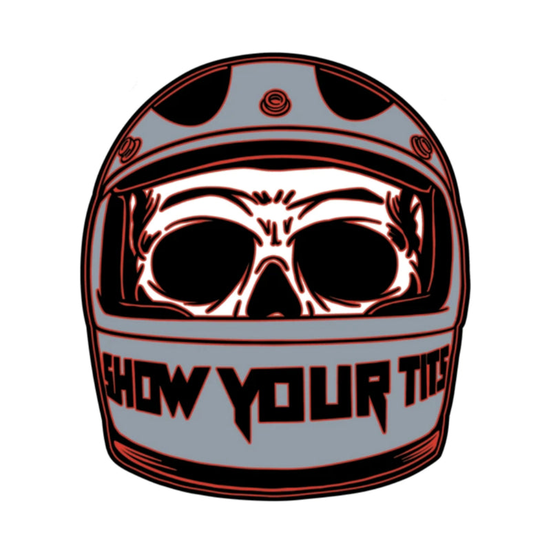 STICKER-STICKER LETHAL THREAT MINI SHOW TOURS HELMET (60x80mm)