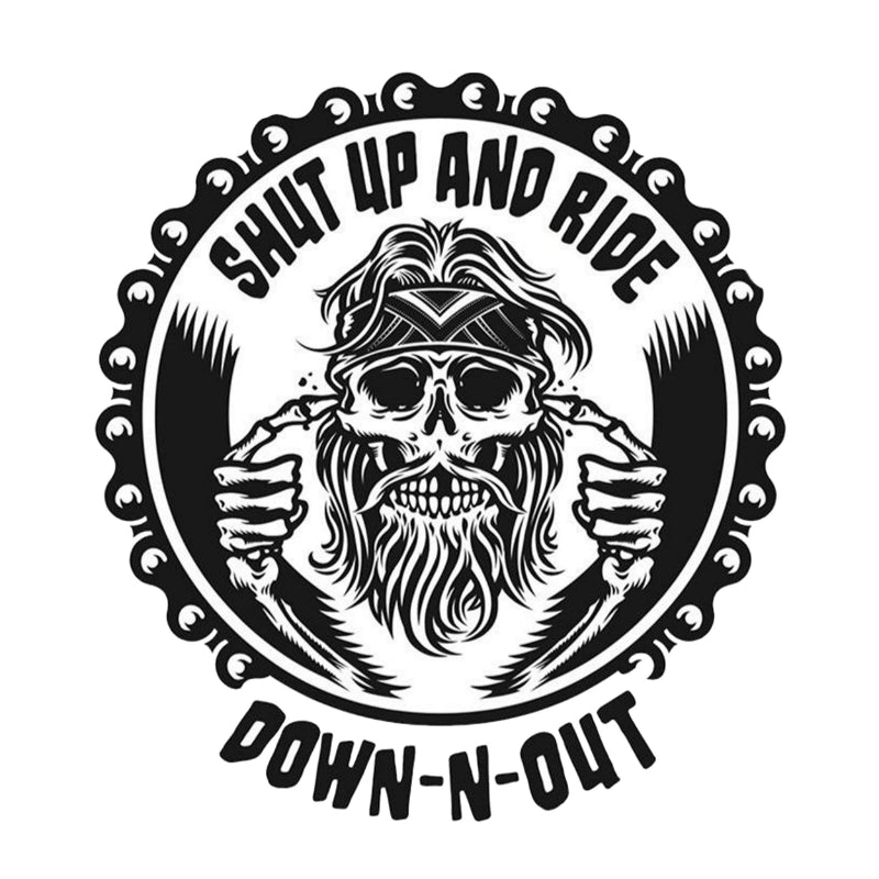 STICKER-STICKER LETHAL THREAT MINI SHUT UP AND RIDE (60x80mm)