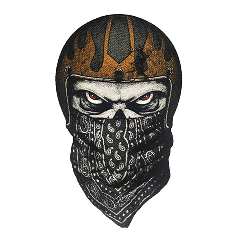 STICKER-STICKER LETHAL THREAT MINI SKULL BANDANA (60x80mm)