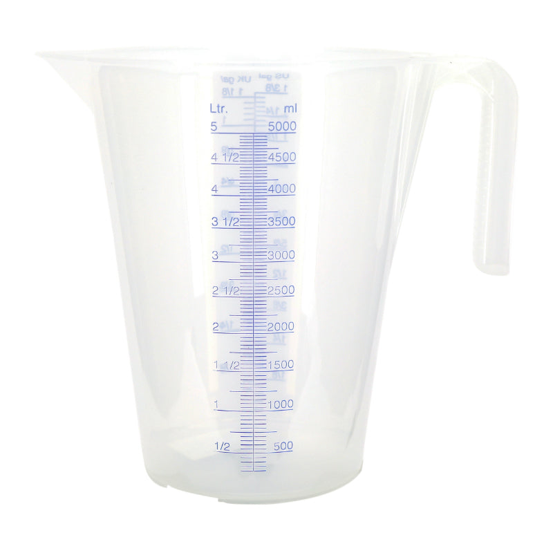 DOSEUR-BROC PRESSOL EN POLYPROPYLENE GRADUE TRANSPARENT 5L (VENDU A L'UNITE)