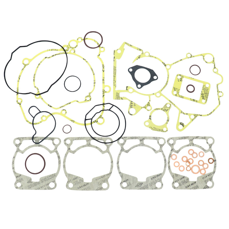 AANPASBARE CROSSMOTOR MOTOR PAKKING KTM 65 SX 2009+2018, 65 SXS 2012+2015 (COMPLEET ZAKJE) -XRADICAL-