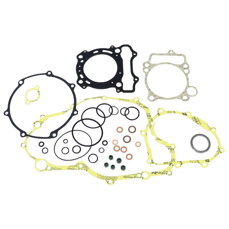 ADAPTABLE CROSS MOTORCYCLE ENGINE GASKET YAMAHA 250 WR F 2001+2014, 250 YZ F 2001+2013 (COMPLETE POUCH) -XRADICAL-