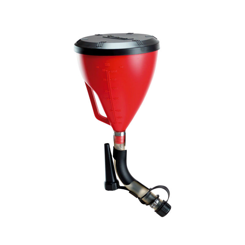 POLISPORT PROOCTANE PLASTIC FUNNEL WITH HOSE AND DUST CAP (SOLD WITH OIL POURING SPOUT)