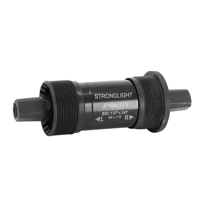 STRONGLIGHT VIERKANTE BOTTOM Bracket JP400 KUNSTSTOF CUPS 119mm ENGELSE DRAAD - BSC - 1.37x24