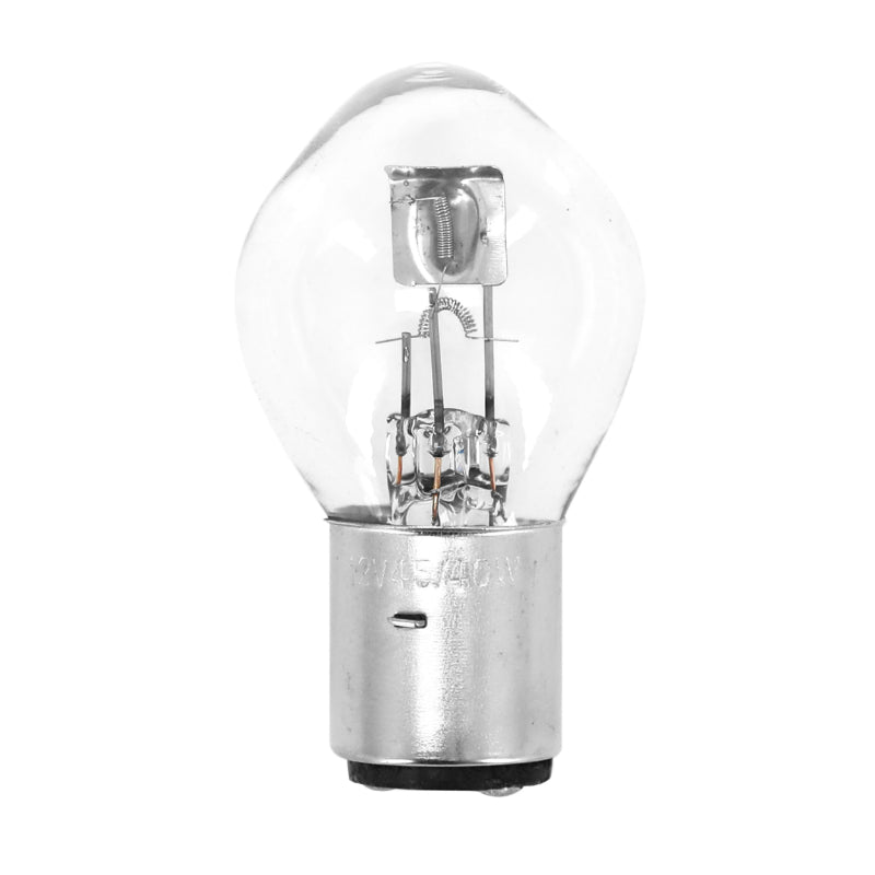 AMPOULE-LAMPE STANDARD 12V 45-40W CULOT BA20d BLANC (PROJECTEUR) (VENDU A L'UNITE)  -P2R-