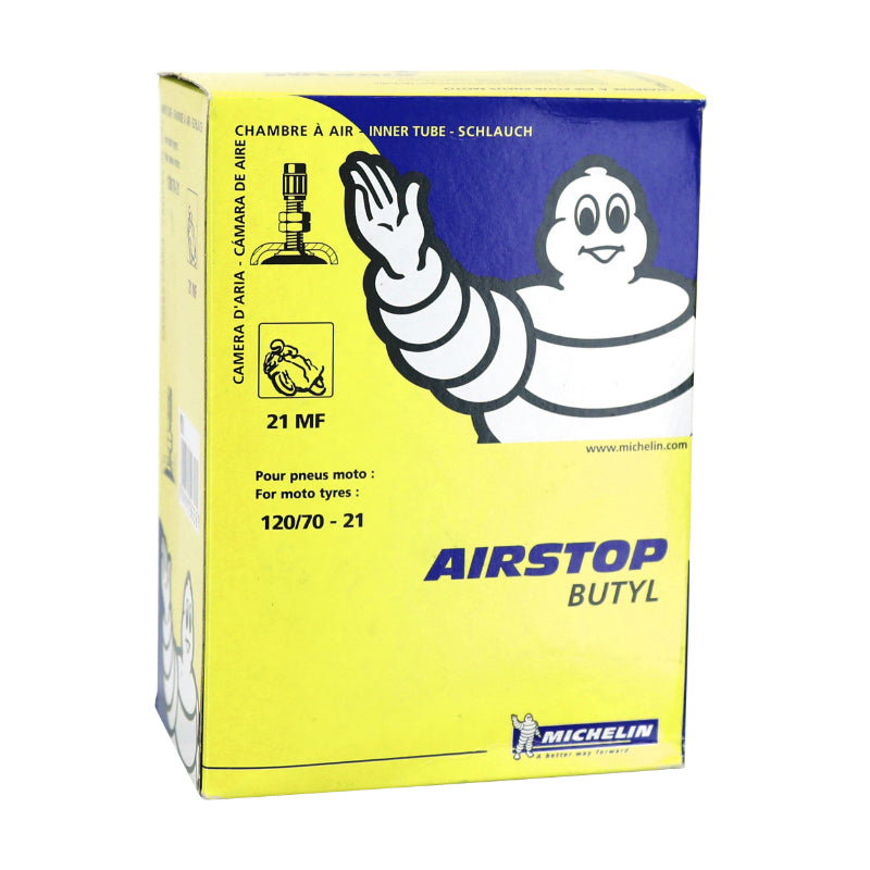 21'' 120-70-21 MICHELIN 21MF AIRSTOP VALVE TR4 INNER TUBE