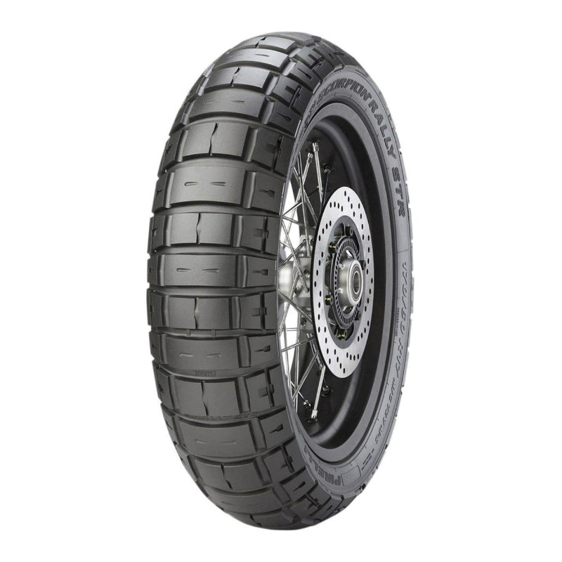 MOTORBAND 17'' 150-70-17 PIRELLI SCORPION RALLY STR MC RADIAAL ACHTER M+S TL 69V (TRIUMPH SCRAMBLER XR)