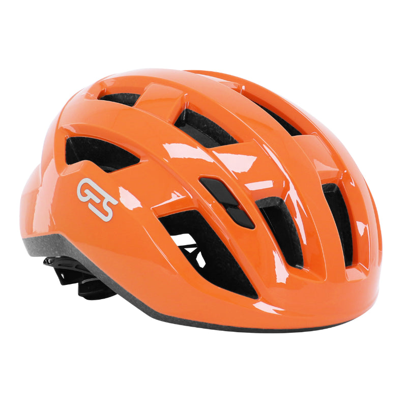 FIETSHELM VOLWASSENEN GES ROUTE-GRAVEL X-WAY ORANJE IN-MOLD MAAT 54-58 FIT-SYSTEEM (VERKOCHT IN DOOS)