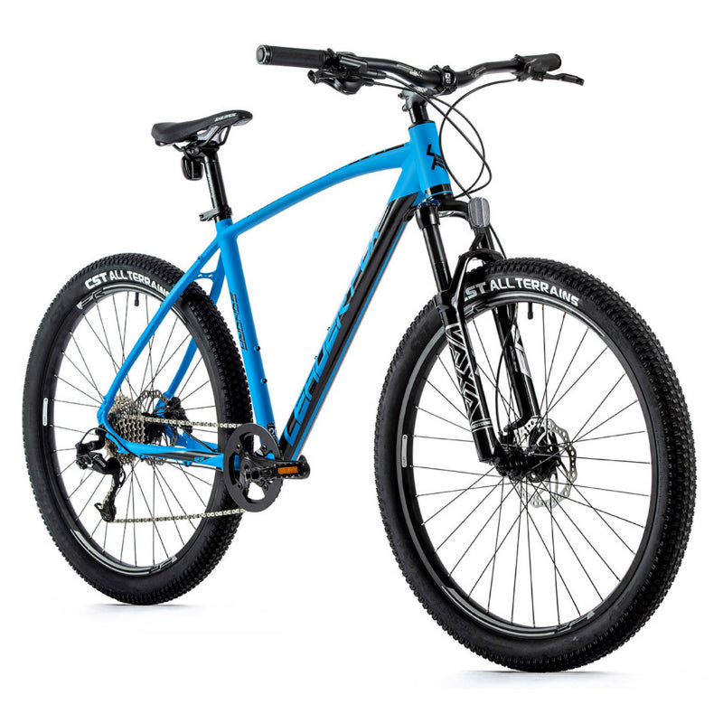 VELO MUSCULAIRE VTT 27,5 LEADER FOX SONORA 2023 BLEU 8V CADRE 16 POUCES (TAILLE ADULTE 160 à 168 cm)