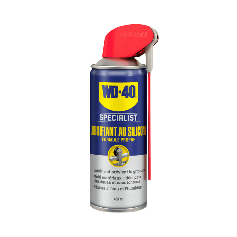 LUBRIFIANT AU SILICONE WD-40 SPECIALIST FORMULE PROPRE (AEROSOL 400 ml)