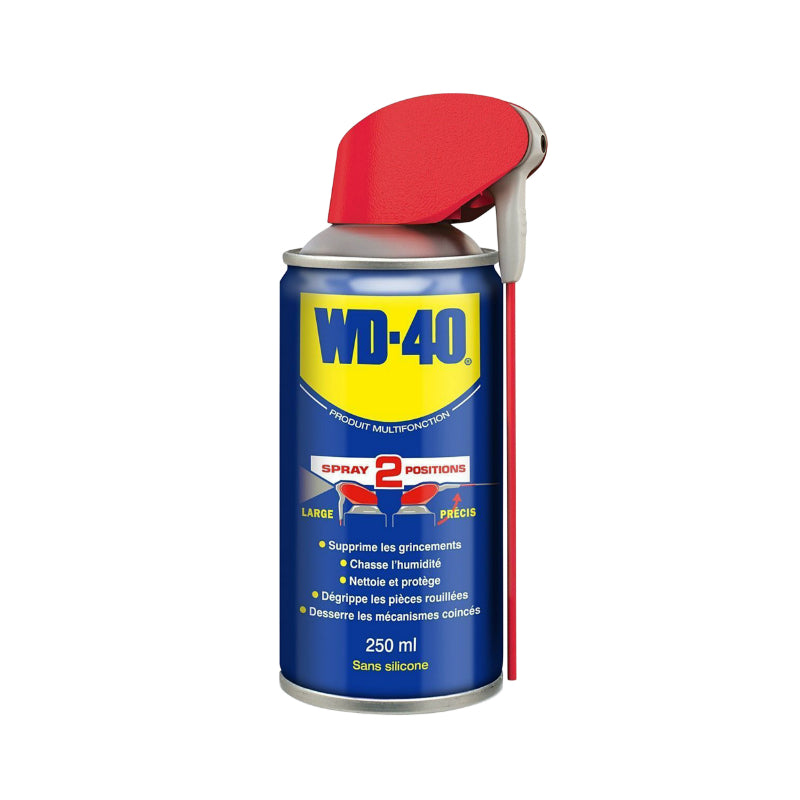 WD-40 MULTIFUNCTION DOUBLE POSITION LUBRICANT (AEROSOL 250 ml)