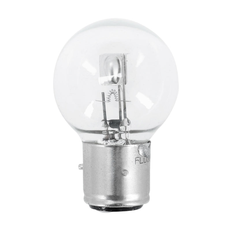 AMPOULE-LAMPE STANDARD  6V 45-40W CULOT BA21d BLANC (PROJECTEUR) (VENDU A L'UNITE)  -FLOSSER-