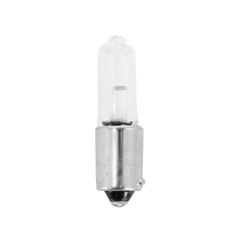 AMPOULE-LAMPE HALOGENE MINIATURE H21W 12V 21W CULOT BAX9s MINI LONG ERGOTS DECALES BLANC (CLIGNOTANT) (x10)  -SELECTION P2R-