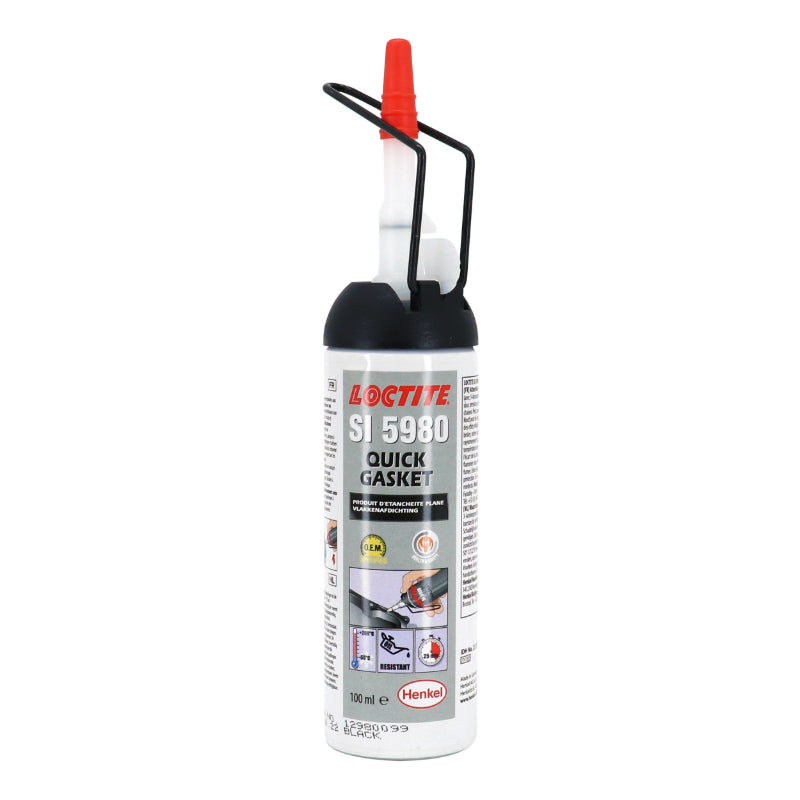 PATE A JOINT LOCTITE SI 5980 RESISTANCE A L'HUILE REMPLISSAGE DES JEUX NOIR (CARTOUCHE 100 ML)