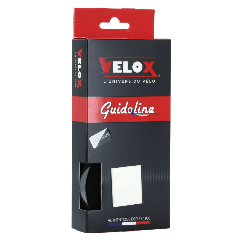 HANDLEBAR TAPE - VELOX MAXI CORK BICOLOR BLACK-WHITE HANDLEBAR - HANDLEBAR TAPE