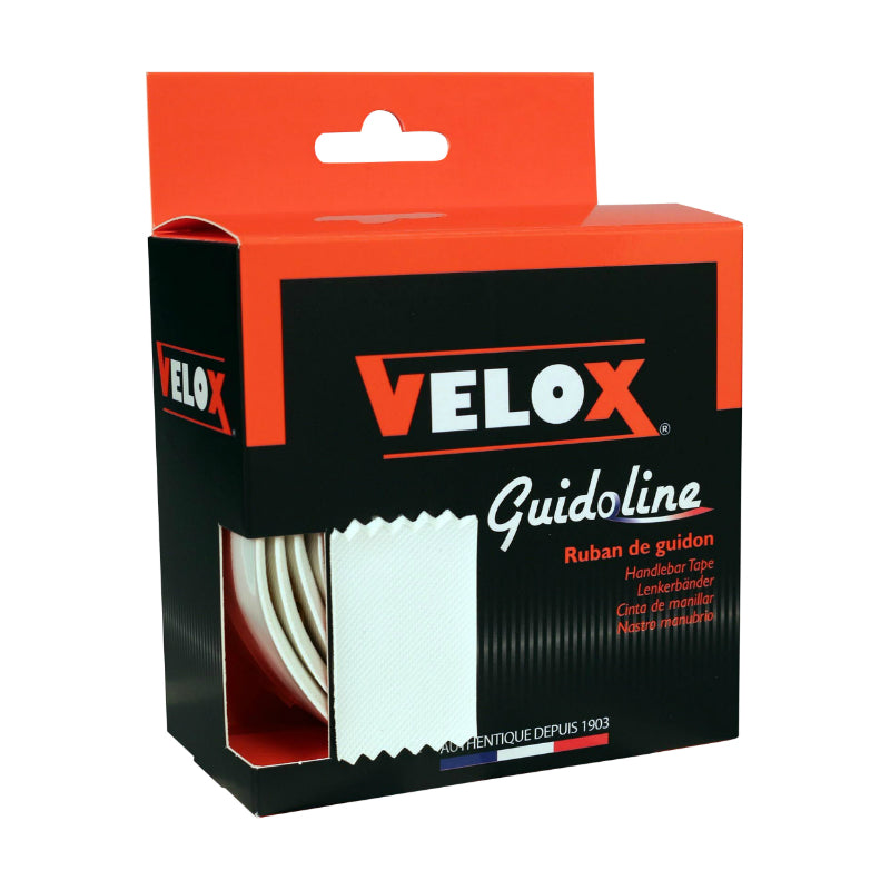 STUURBAND - VELOX HIGH GRIP STUUR 1,5 mm WIT - STUURBAND