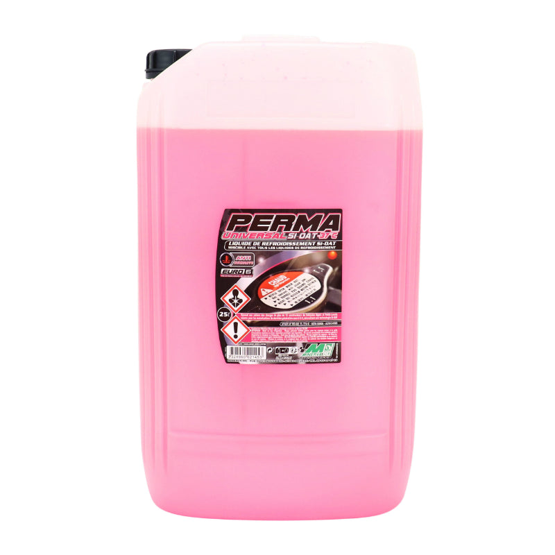 LIQUIDE DE REFROIDISSEMENT MINERVA PERMA UNIVERSAL D -37°C SI-OAT (FUCHSIA) (25L)