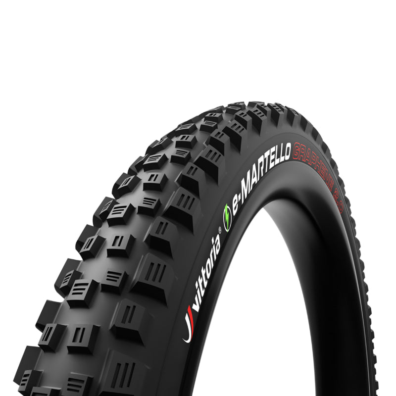 PNEU VTT GRAVITY - VAE 29 X 2.60 VITTORIA e-MARTELLO ENDURO TNT GRAPHENE 2.0 NOIR TUBELESS READY TS (65-622) HOMOLOGUE VAE e50 -TERRAIN POLYVALENT-