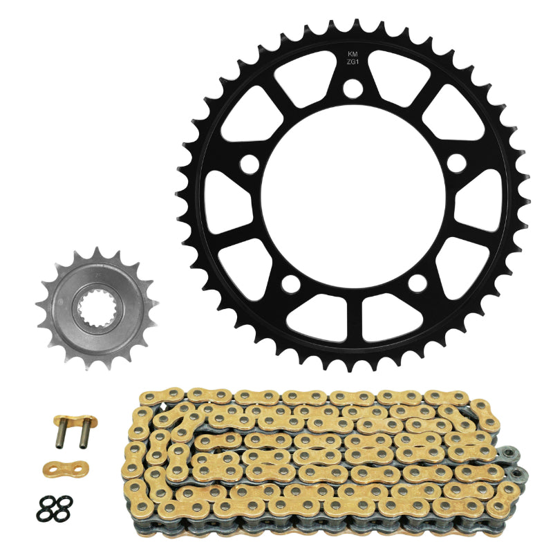 KIT CHAINE ADAPTABLE BMW 900 F XR 2020+2021  525  17x44  (DIAM COURONNE 119-140-12.2)  (DEMULTIPLICATION ORIGINE)  -AFAM-