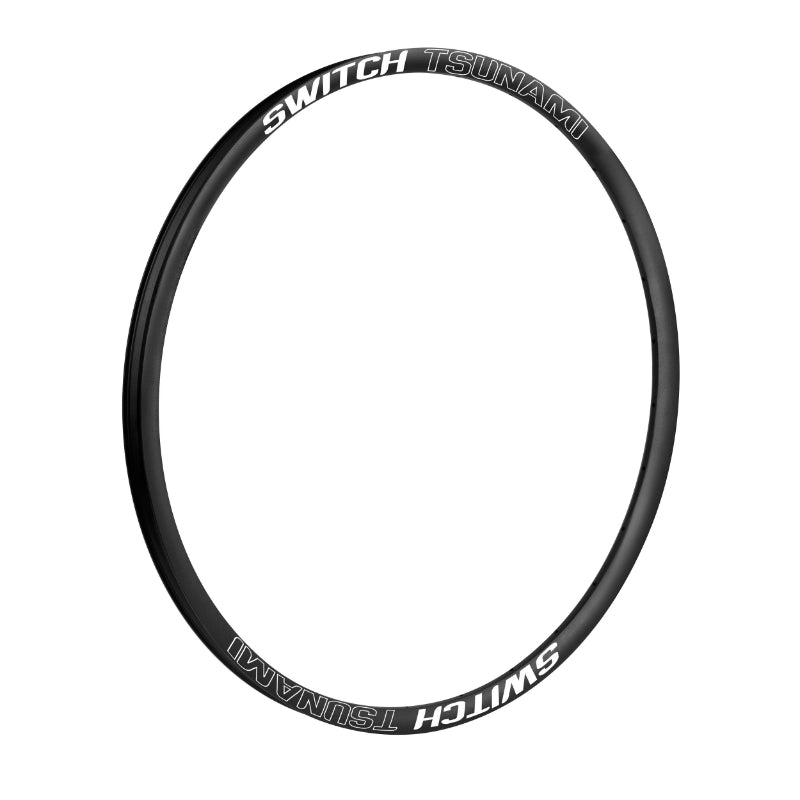 27,5" MTB VELGSCHAKELAAR TSUNAMI DISC VOOR GRAVITY-ENDURO ZWART 32T. TUBELESS READY DUBBELWAND - 584x27c