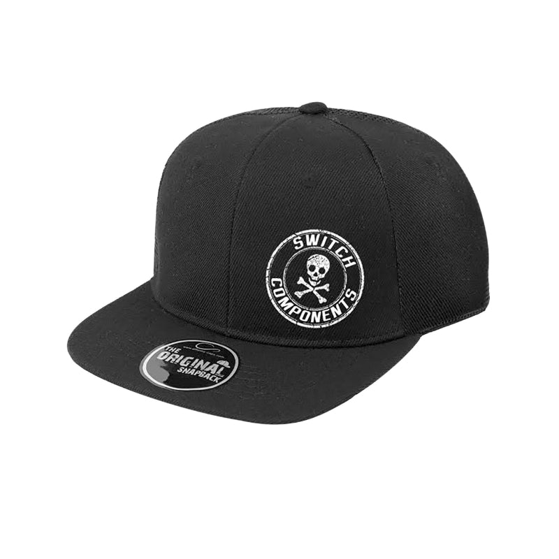 BLACK SKULL SWITCH CAP BLACK