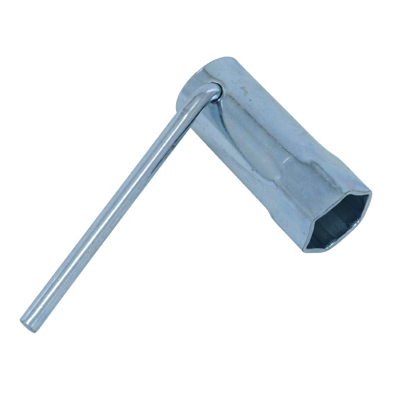 SPARK PLUG WRENCH IN REINFORCED TUBE WITH FOLDABLE HANDLE (DIAM 21mm - LENGTH 64mm) -BUZZETTI- (4802)