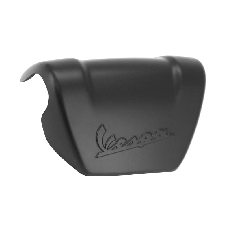 ORIGINAL MATTE BLACK SADDLE HANDLE COVER PIAGGIO 50-125 VESPA SPRINT 2015+ -1B007779-