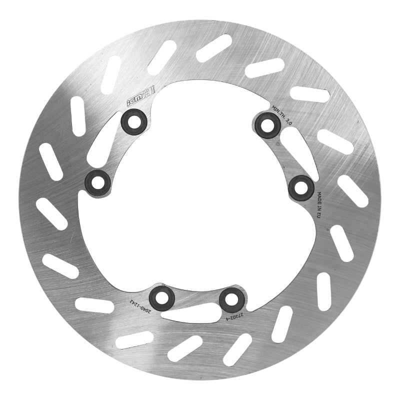 BRAKE DISC ADAPTABLE FOR RIEJU 50 MRT 2010+ AV (EXT 220 mm, INT 106 mm, 6 HOLES) (OEM: 0-001.090.0206) -IGM-