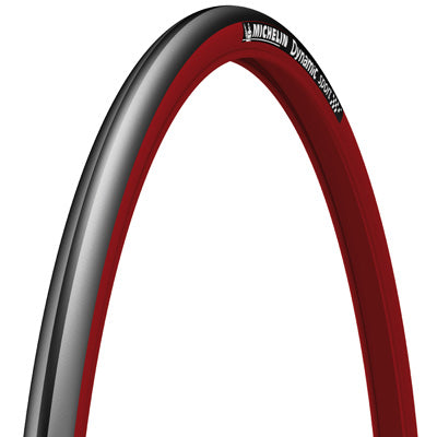 WEGBAND 700 X 23 MICHELIN DYNAMIC SPORT ZWART-ROOD TR (23-622)