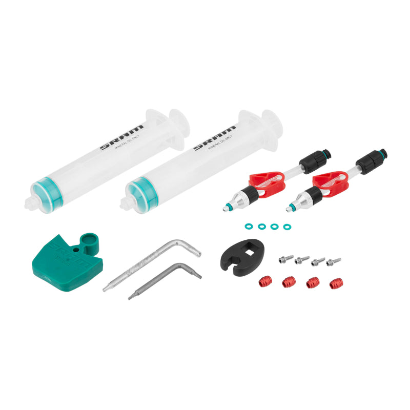 OUTIL KIT PURGE FREIN DISQUE SRAM POUR FREIN HYDRAULIQUE SRAM DB8 HUILE MINERALE