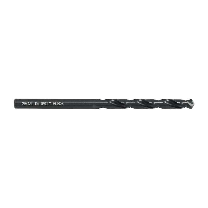 TIVOLY TSX HIGH SPEED STAAL HSS BOOR DIAM 2,5 mm (VOOR 2,4 mm KLINKNAGEL) (VERKOCHT PER EENHEID)