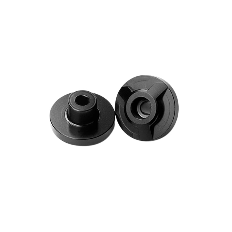 YASUNI PRO RACE ALU CNC BLACK HANDLEBAR END CAP DIAM 14 mm FOR 28.6 mm HANDLEBAR (PAIR)