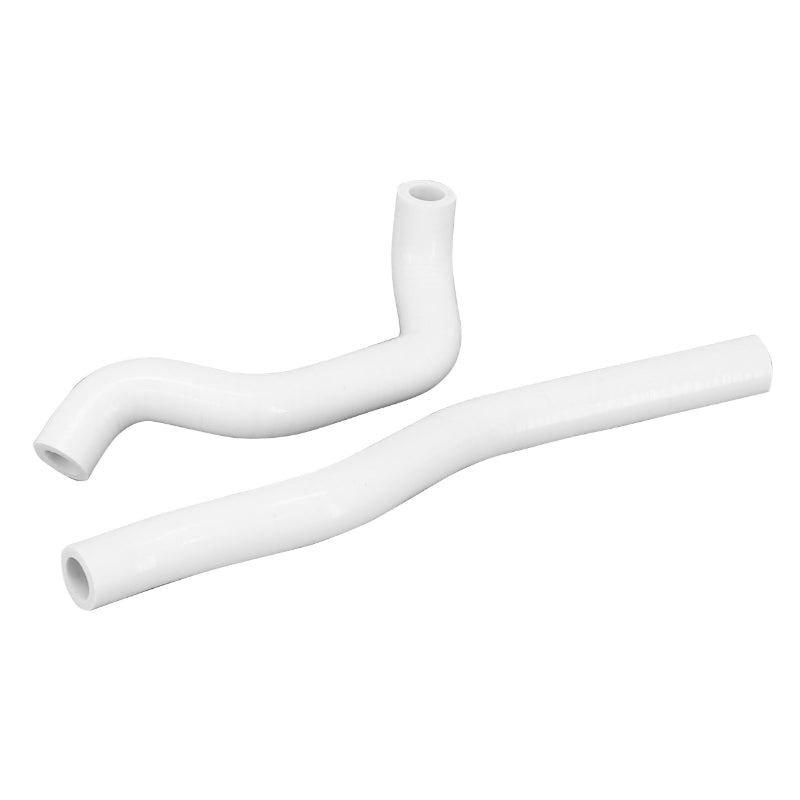 DURITE DE REFROIDISSEMENT D'EAU 50 A BOITE POUR RIEJU 50 MRT-BETA 50 RR-SHERCO 50 SM SILICONE BLANC (LIVREE PAR 2)  -P2R-